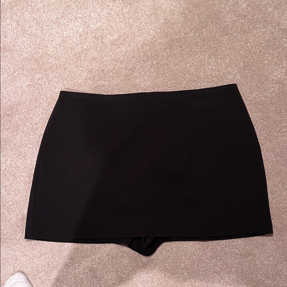 Black Mini Skort